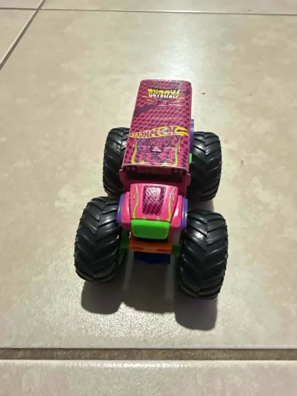Hot Wheels Monster Trucks Too S'Cool School Bus Diecast Car 1:64 Scale
